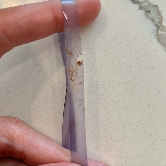 Purple Teal Black Sweater Knit Front Tube Top - Picture 8 of 9